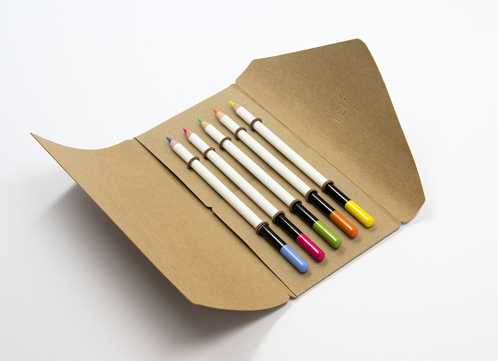 Farbstift-Set mit speziellen Farben