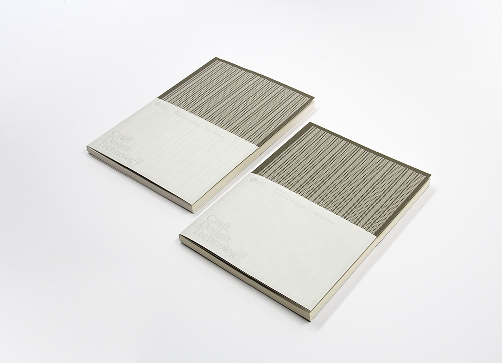 Hochwertiges Notizbuch mit Umschlags-Design